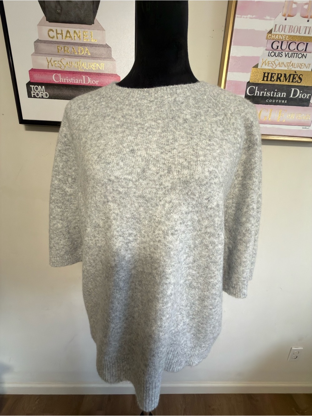 Marled Gray Women’s Crewneck Sweater
